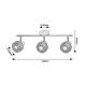 Rabalux Spot rasveta Grendel E14 3x MAX 40W bukva (3129) - 3129