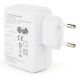 GEMBIRD Punjač, EG-U4AC-02, za telefone i tablete 5v 3.1A 4xUSB, bela - 20085