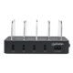 MANHATTAN Punjač 4-port 102261 5V/2.4V/34W/držač za telefon, crna - 37870