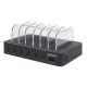 MANHATTAN Punjač USB 6-port 102254 5V/2.4V/50W/držač za telefon, crna - 37871