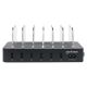 MANHATTAN Punjač USB 6-port 102254 5V/2.4V/50W/držač za telefon, crna - 37871