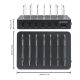 MANHATTAN Punjač USB 6-port 102254 5V/2.4V/50W/držač za telefon, crna - 37871