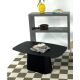 HANAH HOME Klub sto Lilyum Large, crna - EP3056921