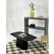 HANAH HOME Klub sto Lilyum Large, crna - EP3056921