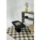 HANAH HOME Klub sto Lilyum Large, crna - EP3056921
