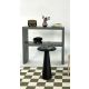 HANAH HOME Klub sto Lilyum 57, crna - EP3056930