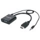 MANHATTAN Adapter HDMI/M - VGA/F + Audio - 37892