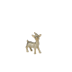 SIGMA Novogodišnja figura Zlatni irvas 12 x 15 cm,  3164054 - 3164054
