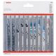 BOSCH List ubodne testere set 10 komada All in One 2607011171 - 2607011171