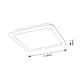 RABALUX Ugradna rasveta Shaun LED 18W - 3169