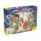 LISCIANI Puzzle Knjiga o Džungli 2u1 složi I oboji - 108 delova - 31690