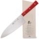 Berti  Santoku nož,crvena plastična drška - EP3112795