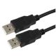 GEMBIRD CCP-USB2-AMAM-6 USB 2.0 Cable A Male - A Male Round 1.80 m Black - 105813