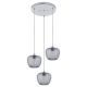 Rabalux Visilica Monet E27 3x MAX 40W hrom (3178) - 3178