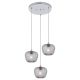 Rabalux Visilica Monet E27 3x MAX 40W hrom (3178) - 3178
