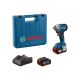 BOSCH Aku udarni odvrtač GDS 18V-350; 2x4,0Ah + punjač + kofer 06019M5021 - 06019M5021