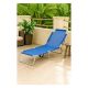 eHomeGarden Ležaljka 188x58x24 cm plava - 32-714000