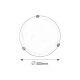 Rabalux Plafonjera Alabastro E27 1x MAX 60W belo staklo - alabaster (3202) - 3202