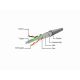 GEMBIRD PP6-15M Mrezni kabl, CAT6 FTP Patch cord 15m grey - 17130