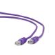 GEMBIRD PP12-1M/V Mrezni kabl, CAT5e UTP Patch cord 1m purple - 10690
