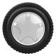 Set ručnih alata WHEEL – nastavci, 4 precizna odvijača, skalpel, kutija u obliku točka - EP3258340
