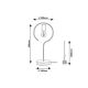 Rabalux Stona lampa Rufin E27 1x MAX 40W bukva (3220) - 3220