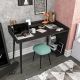 HANAH HOME Radni sto Vanessa, crna - EP2801055
