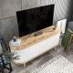 HANAH HOME TV komoda Stor, bela/krem - 322RTC2183