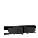 HANAH HOME TV komoda Inci, crna - 322RTC2447