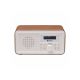 DENVER Radio DAB-30DW, braon/bela - EP2710458