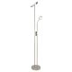 Rabalux Podne lampe Ophus LED 185 + LED 45W brušeni hrom (3239) - 3239