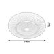 Rabalux Plafonjera Tornado LED 72W hrom (3254) - 3254