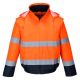 PORTWEST Radna jakna Pilot C464 HiVi 2u1 Contrast Essential Lite, narandžasta - 65136-1
