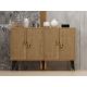 HANAH HOME Komoda Ahart, braon - 327ODS1224