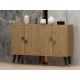 HANAH HOME Komoda Ahart, braon - 327ODS1224