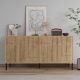 HANAH HOME Komoda Evolet, svetlo braon - EP3057050