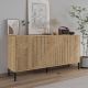 HANAH HOME Komoda Evolet, svetlo braon - EP3057050