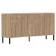 HANAH HOME Komoda Evolet, svetlo braon - EP3057050