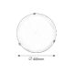 Rabalux Plafonjera Alabastro E27 2x MAX 60W belo staklo - alabaster (3301) - 3301