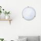 Rabalux Plafonjera Alabastro E27 2x MAX 60W belo staklo - alabaster (3301) - 3301