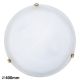Rabalux Plafonjera Alabastro E27 2x MAX 60W belo staklo - alabaster (3301) - 3301