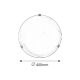 Rabalux Plafonjera Alabastro E27 2x MAX 60W belo staklo - alabaster (3302) - 3302