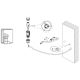 EGLO Reflektor Faedo 3 LED 31W 5000K, neutralno bela - 33154