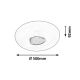 Rabalux Plafonjera Tayla LED 60W bela (3328) - 3328-1-1