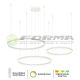 FORMA LED plaf. lampa 130W 3000K-6400K F2047-130C WH - 005751