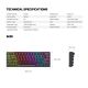 Tastatura Mehanicka Gaming Fantech MK211 RGB Atom61 crna (red switch) - EP3094464