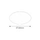Rabalux Plafonjera Lucas LED 12W bela (3434) - 3434