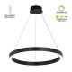 FORMA LED visilica 44W 4000K F2048-44V BK - 005793