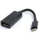 GEMBIRD A-CM-DPF-01 USB-C to DisplayPort adapter, black - 19635-1