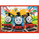 TREFL Puzzle 4u1 Thomas the Locomotive 34619 - 12, 15, 20, 24 dela - 102817-T34619